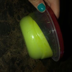 Neon green slime